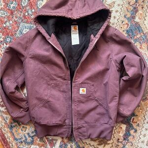 Carhartt women’s plum Hooded Jacket